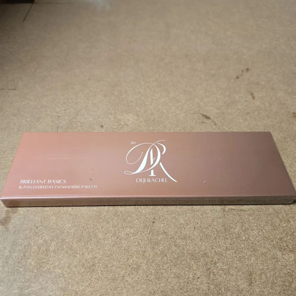 DEJI RACHEL BRILLIANT BASICS 16 PAN EVERYBODY EYESHADOW PALETTE SEALED