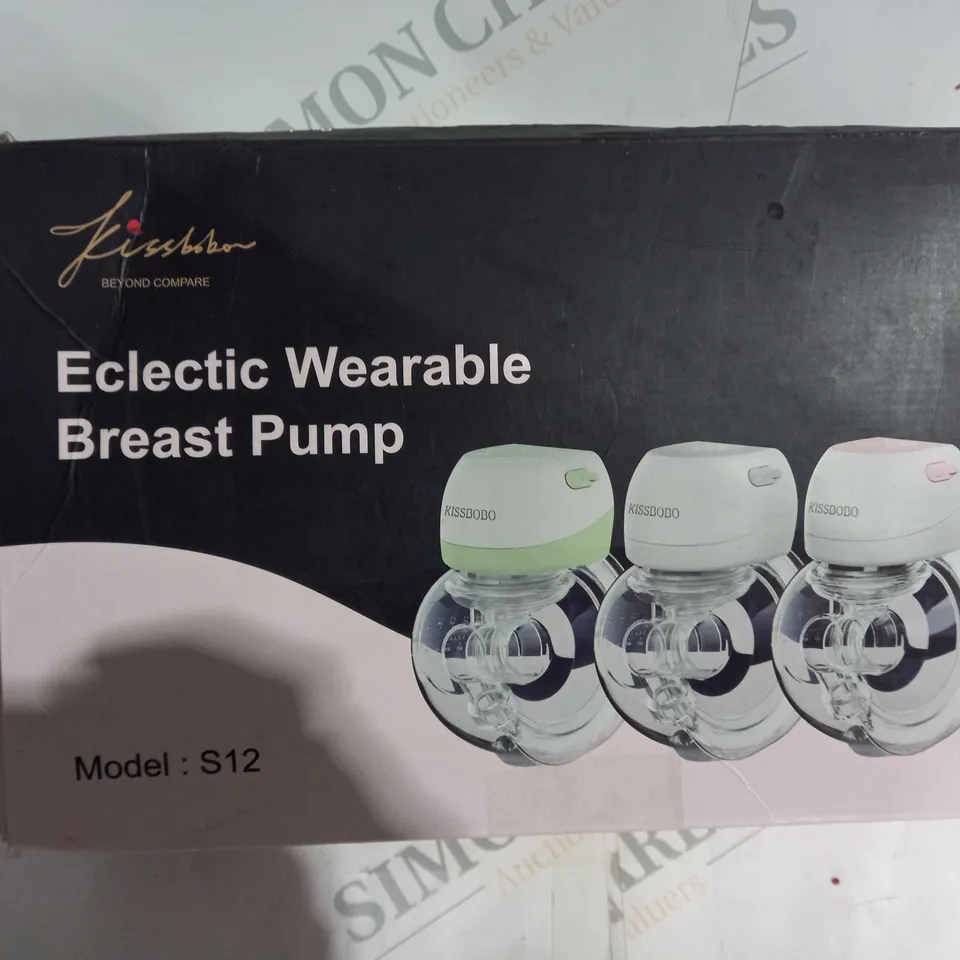 BOXED KISSBOBO ELECTRIC WEARABLE BREAST PUMP