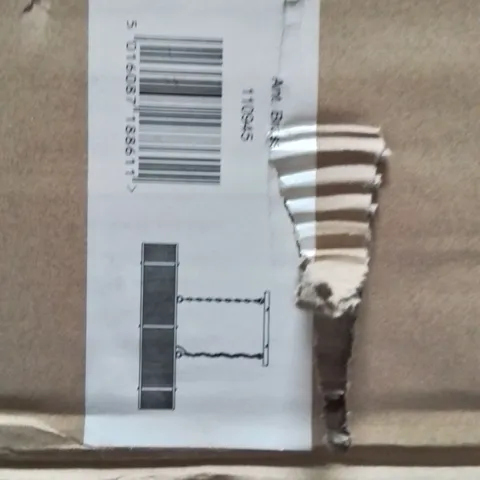 BOXED CEILING LIGHT ANTIQUE BRASS