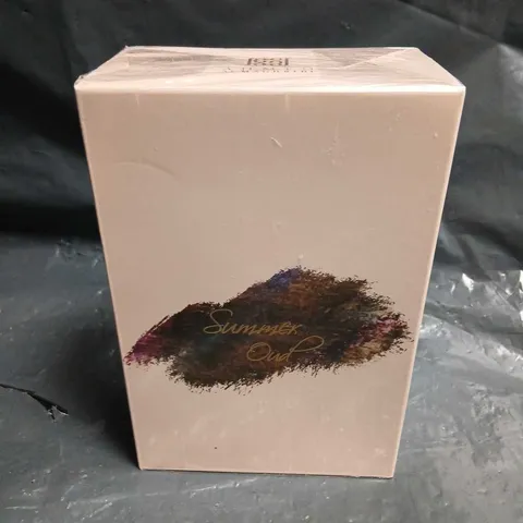 BOXED AND SEALED AHMED AL MAGHRIBI SUMMER OUD EXTRAIT DE PARFUM 60ML