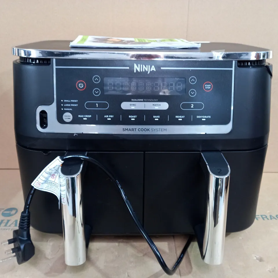 NINJA FOODIE MAX DUAL ZONE AIR FRYER