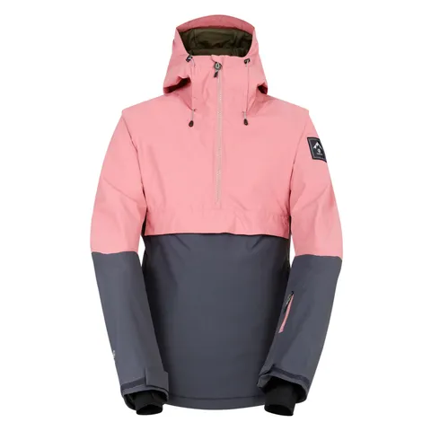 BRAND NEW DARE2B WOMEN'S SNOWBURST OVERHEAD SKI JACKET | DUSTY ROSE GREY UK 12