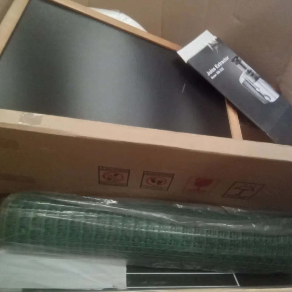 PALLET OF ASSORTED ITEMS INCLUDING BLUE RIDGE HEDGE TRIMMER, NEWENTOR MATTRESS TOPPER, STOREMIC TOILET SEAT, ECO-WORTHY HIGH-EFFICIENCY SOLAR MODULE, HOMIDEC PLANT STAND