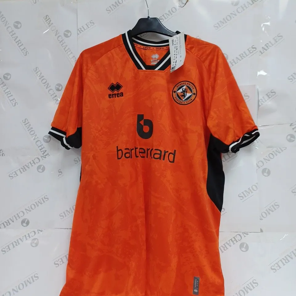 DUNDEE UNITED FOOTBALL SHIRT SIZE XL 