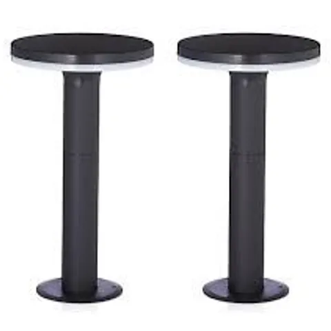 GARDEN STORIES SET OF 2 MOTION SENSOR MULTI FUNCTION SOLAR PATH LIGHT