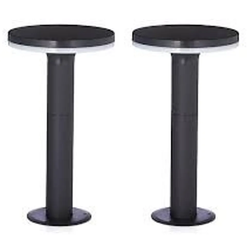 GARDEN STORIES SET OF 2 MOTION SENSOR MULTI FUNCTION SOLAR PATH LIGHT