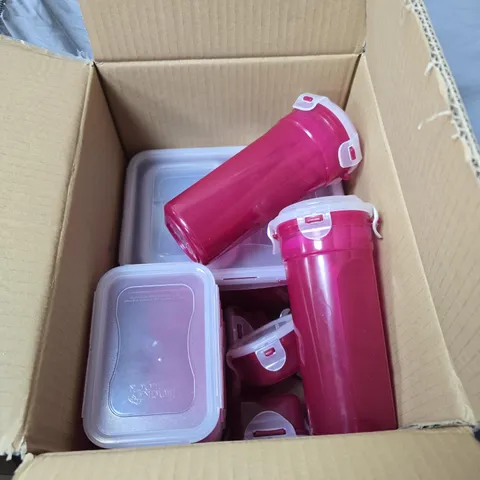 APPROXIMATELY 15 X ASSORTED LOCK AND LOCK FOOD STORAGE CONTAINERS BOXED