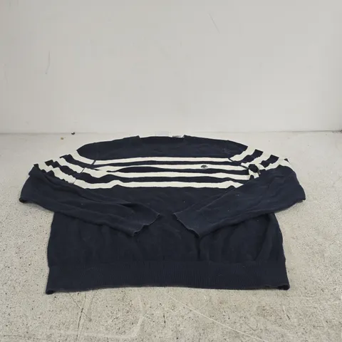 TIMBERLAND LINEN BLEND NAVY SWEATER – SIZE L (L/G)