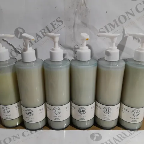 SET OF 6 BOUTIQUE PERFUMERY SHAY & BLUE SHOWER CREAM