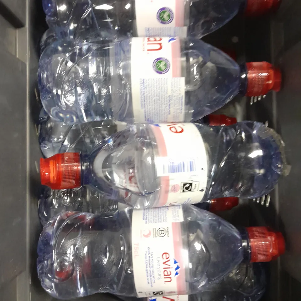 APPROXIMATELY 8 EVIAN NATURAL MINERAL WATER - COLLECTION ONLY 