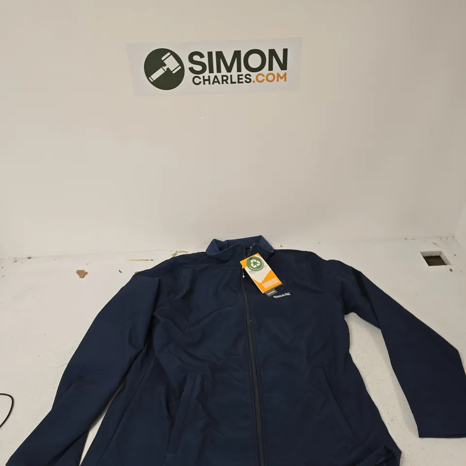 UK 18 REGATTA GREAT OUTDOORS NAVY SOFTSHELL JACKET