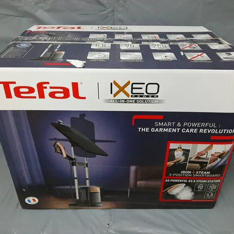 BOXED TEFAL ALL-IN-ONE IRON & CLOTHES STEAMER 1.3L 5.8BAR IXEO - COLLECTION ONLY