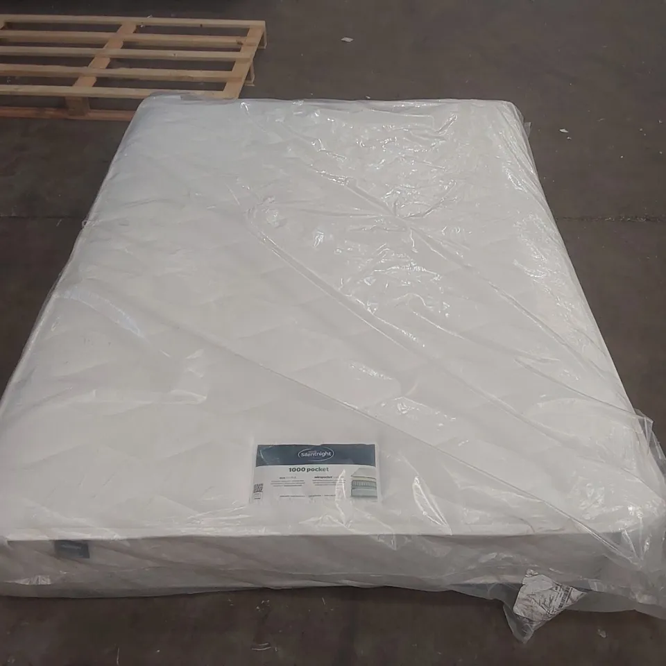 QUALITY BAGGED SILENTNIGHT 1000 POCKET 5' KING SIZE MATTRESS 