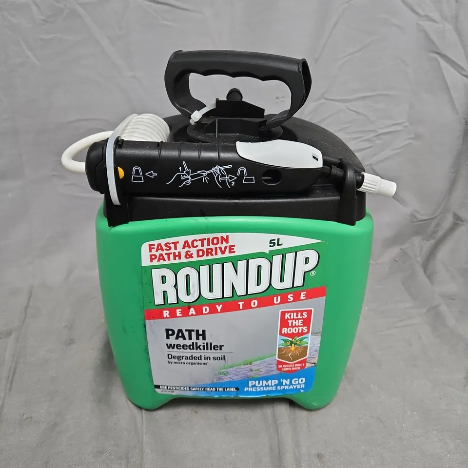 ROUNDUP PATH & DRIVE PUMP 'N GO WEEDKILLER 5L 