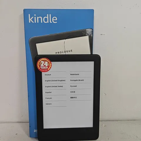 BOXED AMAZON KINDLE 4GB TABLET IN BLACK - JPG29R