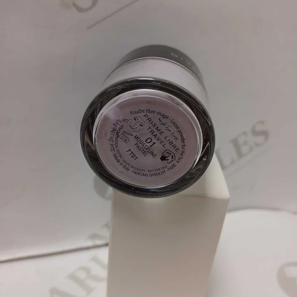 LOT OF 2 GIVENCHY PRISME LIBRE TRAVEL LOOSE POWDERS - 01 MOUSSELINE PASTEL 