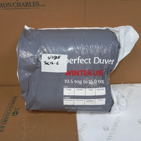 IMPERFECT DUVET 15.5TOG SINGLE DUVET