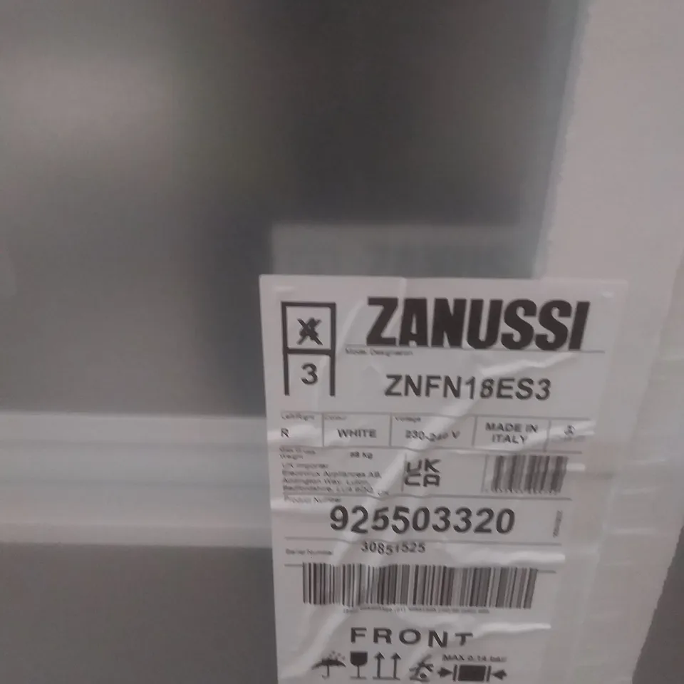 ZANUSSI ZNFN18ES3 REFRIGERATOR RRP £559.00