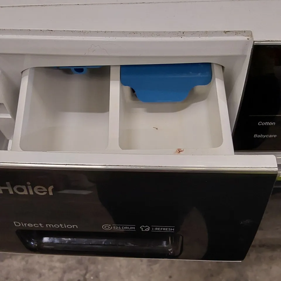 HAIER FREESTANDING 12KG WASHER DRYER IN WHITE, MODEL: HWD120-B14979