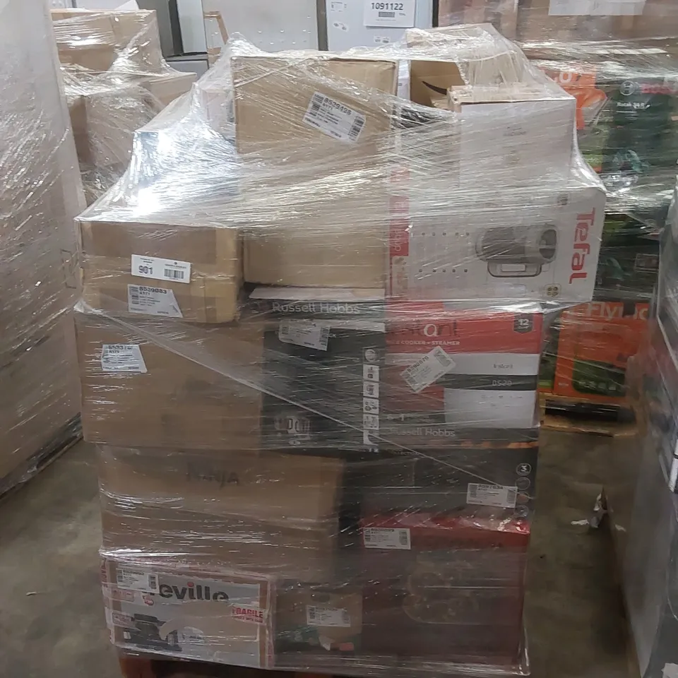 PALLET OF APPROXIMATELY 71 UNPROCESSED RAW RETURN HOUSEHOLD AND ELECTRICAL GOODS TO INCLUDE;