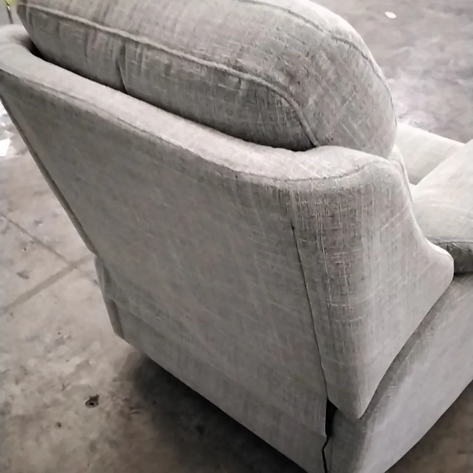 QUALITY BRITISH DESIGNED & MANUFACTURED G PLAN KINGSBURY POWER RECLINER CHAIR BEACH DUCK EGG FABRIC