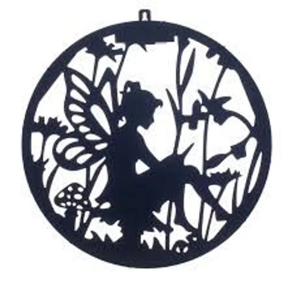 GARDEN REFLECTIONS SOLAR FAIRY WALL ART