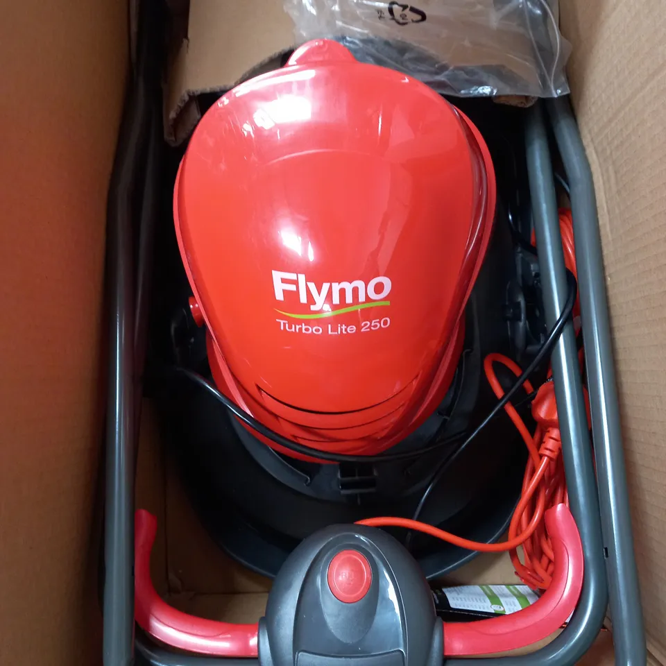 FLYMO TURBO LITE 250 ELECTRIC HOVER LAWNMOWER 