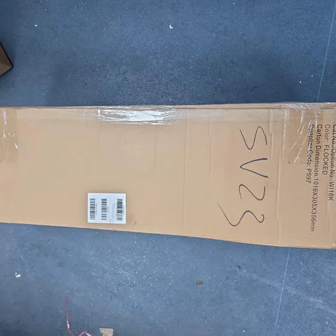 BOXED 6FT DENVER PRE LIT FLOCKED CHRISTMAS TREE WITH DUAL COLOUR TWINKLE LIGHTS (1 BOX)