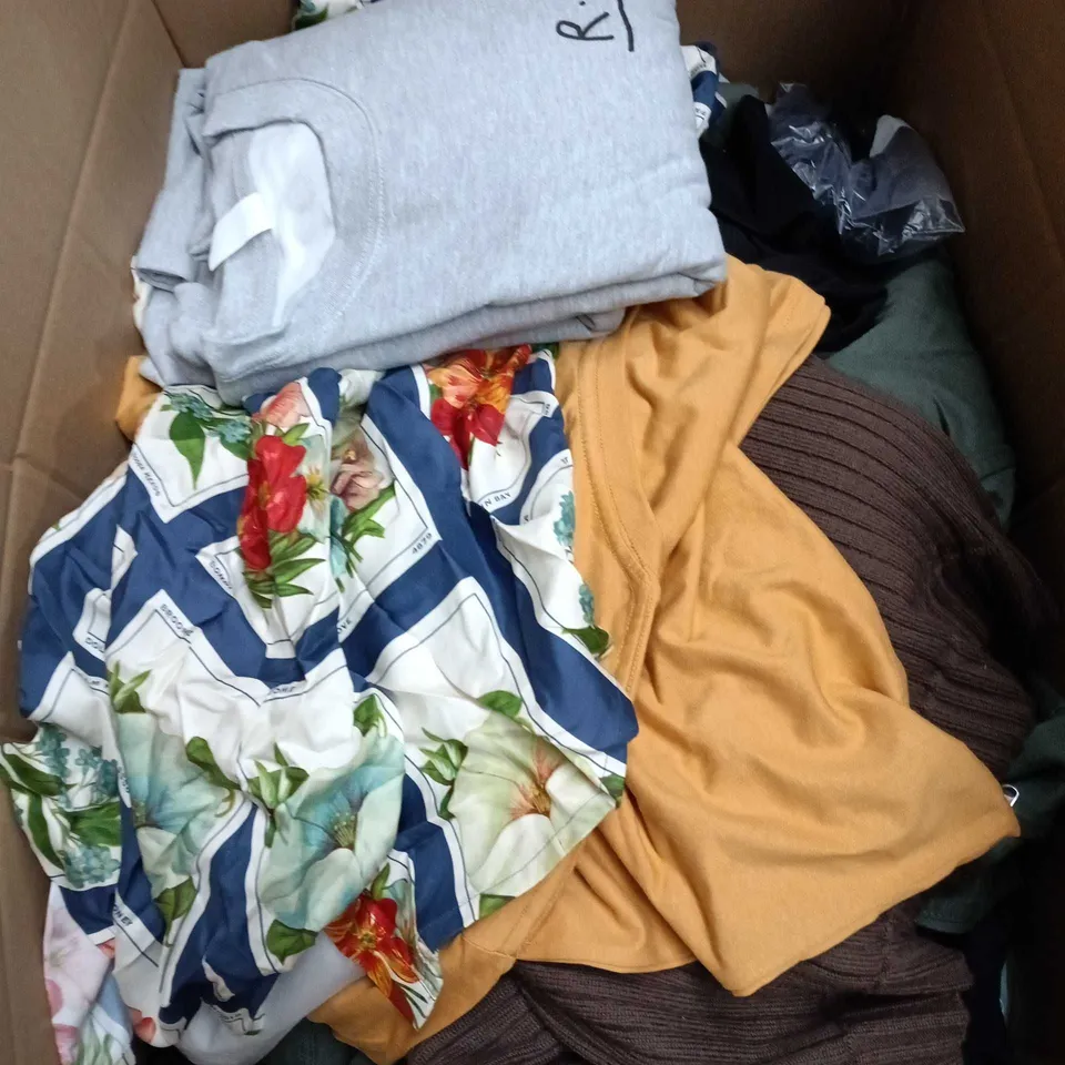 APPROXIMATELY 25 ASSORTED CLOTHING AND FASHION PRODUCTS IN VARIOUS STYLES AND SIZES - COLLECTION ONLY