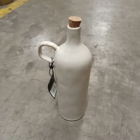 BOXED ITHACA OIL BOTTLE - STONEWARE