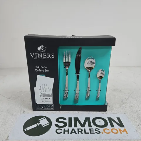 VINERS 24 PIECE CUTLERY SET ANGEL