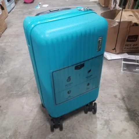 LUGG 40CM VACAY SUITCASE ABS LUGGAGE, (40×30×20CM)- TEAL