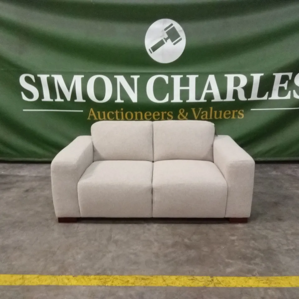 CORTES 2 SEATER FABRIC SOFA - NATURAL RRP £699