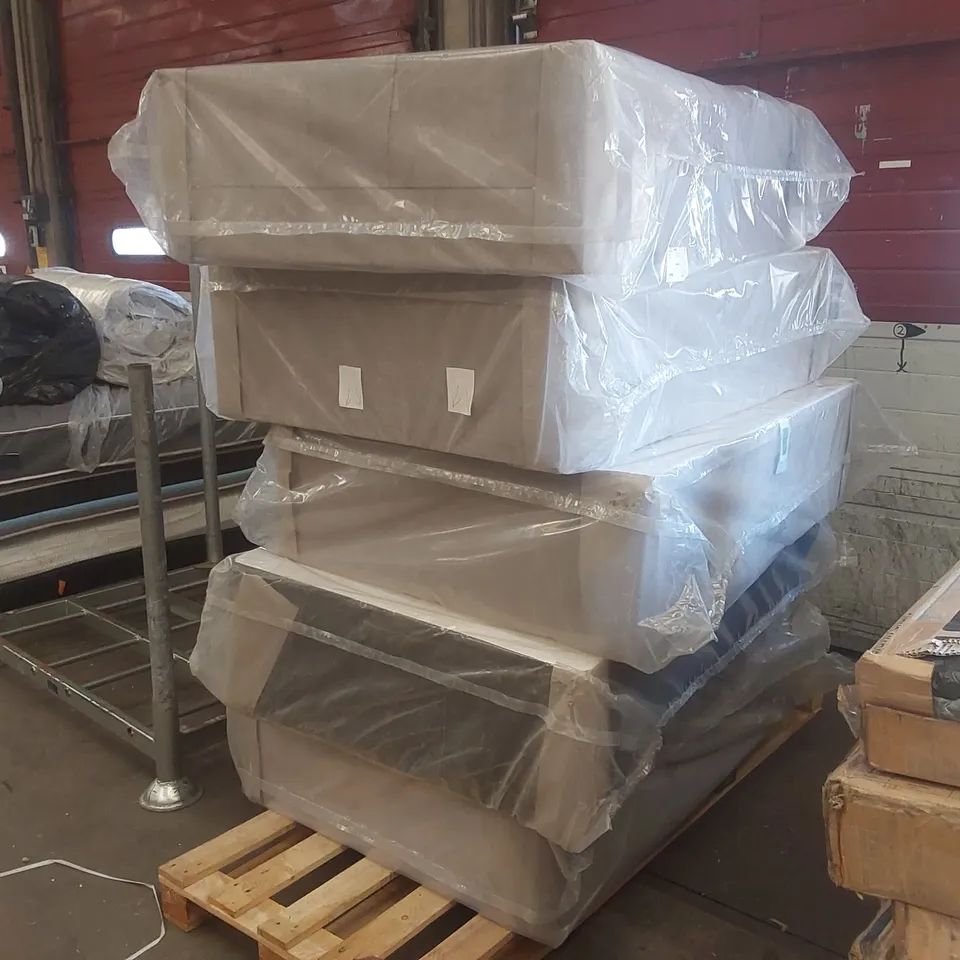 PALLET CONTAINING 5x ASSORTED DIVAN BASE PARTS