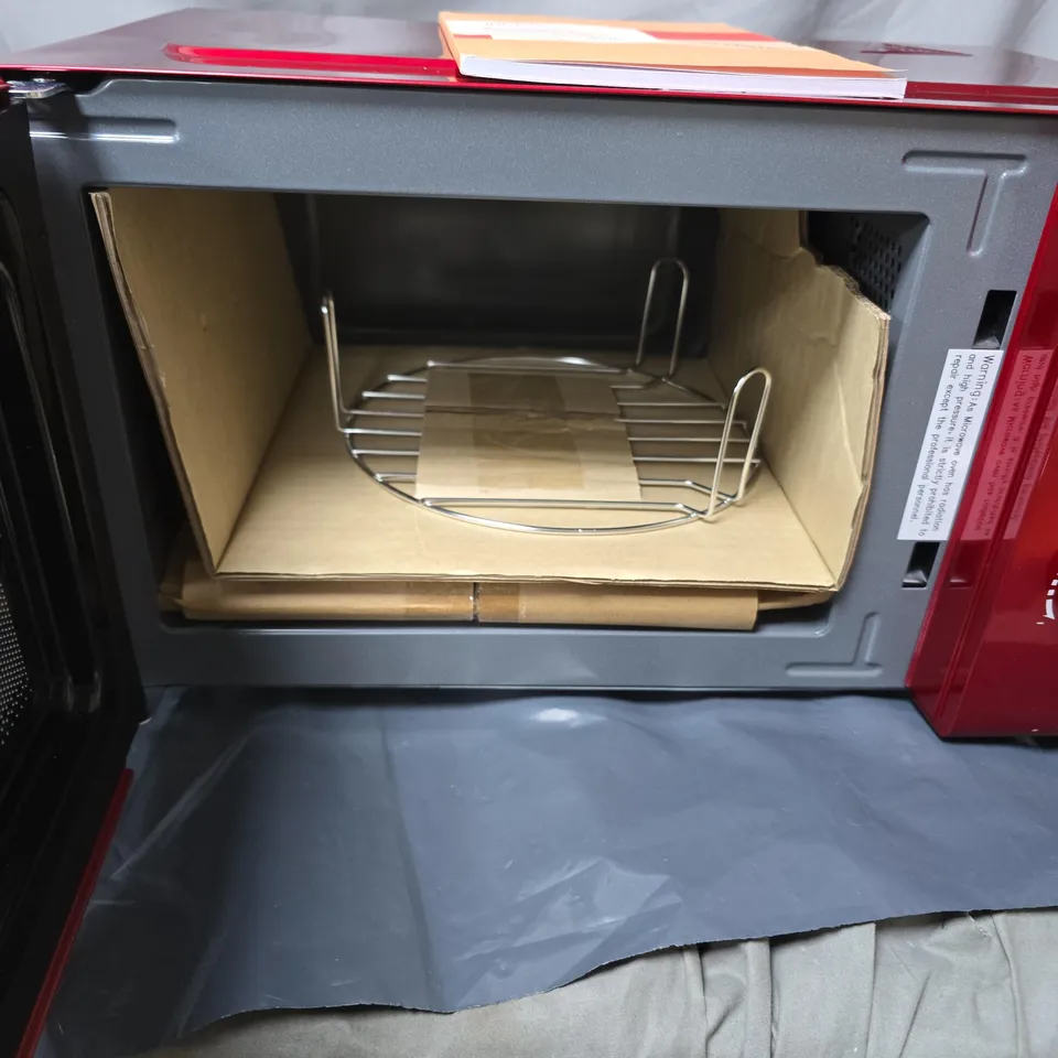 KLARSTEIN JULIETA MICROWAVE OVEN WITH GRILL – RED