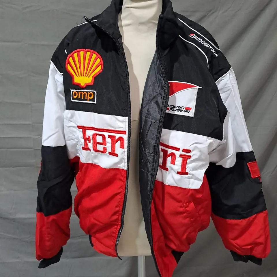 DECARBA FERRARI JACKET SIZE UNSPECIFIED