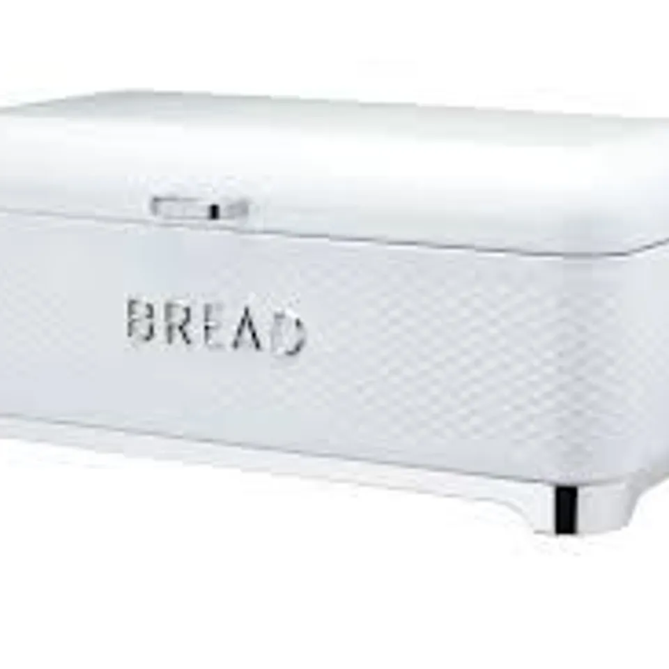 BOXED LOVELLO BREAD BIN - WHITE (1 BOX)