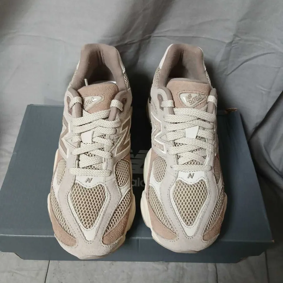 NEW BALANCE GC9060EX SNEAKERS – BEIGE/TAUPE, UK 5