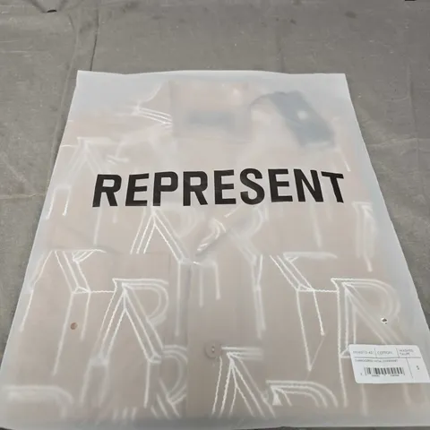 REPRESENT INITIAL OVERSHIRT SIZE S