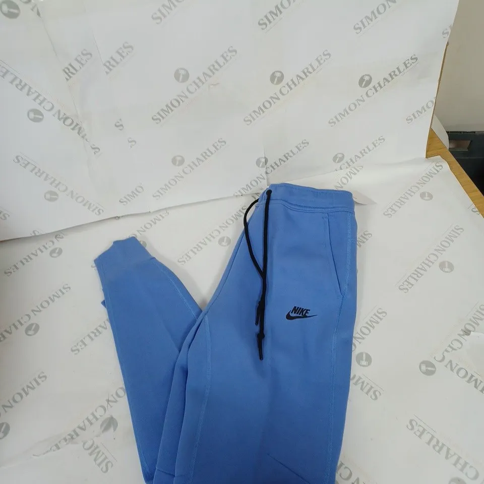 MENS NIKE TECH FLEECE PANTS BLUE SIZE SMALL