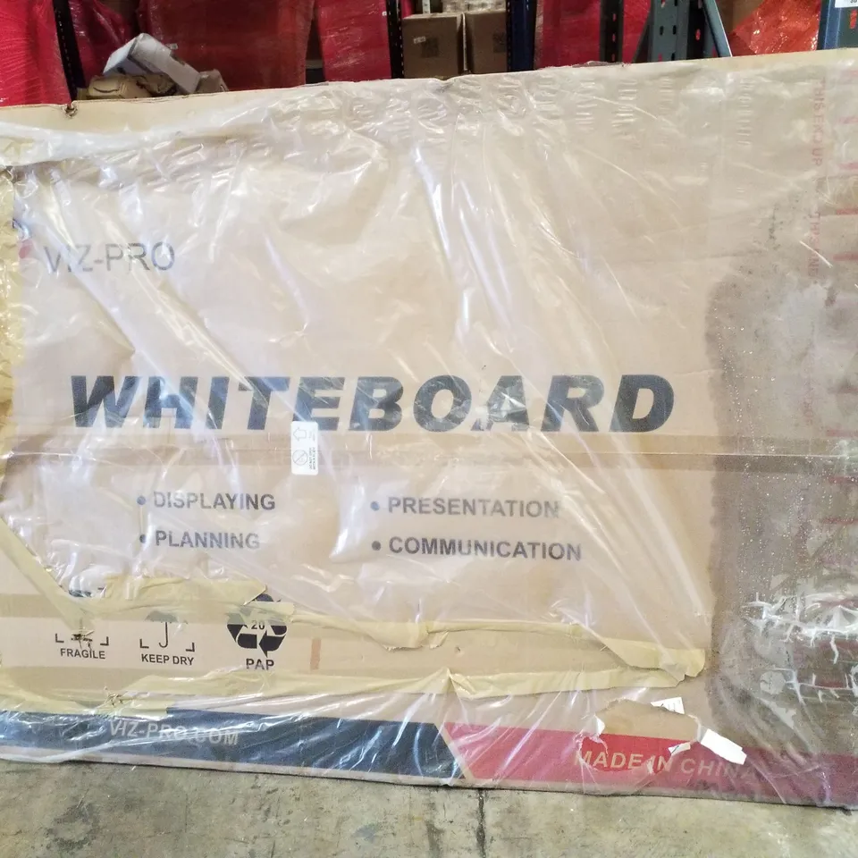 BOXED VIZ-PRO DRY WIPE MAGNETIC MOBILE WHITEBOARD