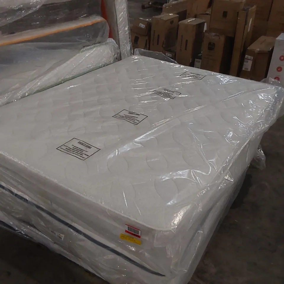 QUALITY BAGGED MEMORY WOOL POCKET SPRUNG HYBRID 2000 FIRM MATTRESS - 5FT KING SIZE