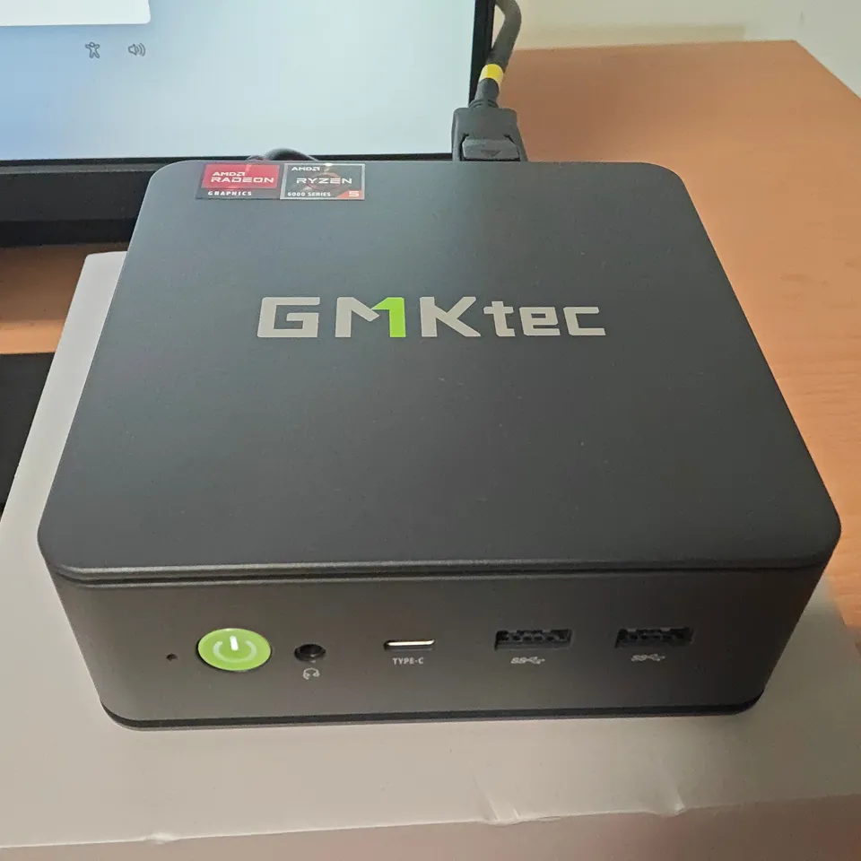 BOXED GMK-TEC RYZEN 5 6600H 16GB RAM 512GB SSD MINI DESKTOP COMPUTER 