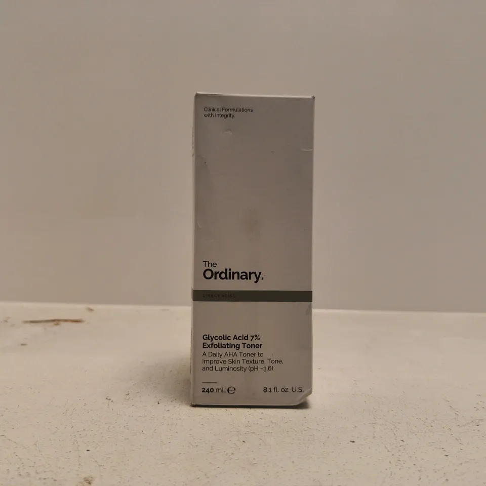 THE ORDINARY GLYCOLIC ACID 7% EXFOLIATING TONER (240ML)