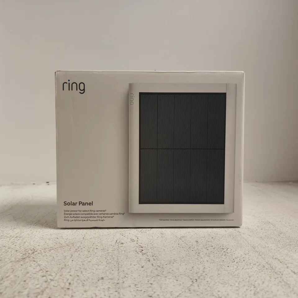 RING SOLAR PANEL – FOR SELECT RING CAMERAS