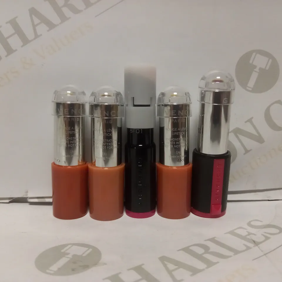 BOX OF APPROX 40 ASSORTED HEALTH AND BEAUTY ITEMS TO INCLUDE - GIVENCHY LIPSTICK IN PRECIOUS ROSE 06 - GIVENCHY LIPSTICK IN CORAIL DECOLLETE 303 - GIVENCHY LIPSTICK IN ROSE SULFUREUX 06 ECT 