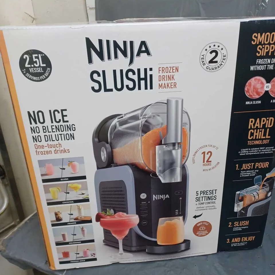 BOXED NINJA SLUSHI FROZEN DRINK MAKER