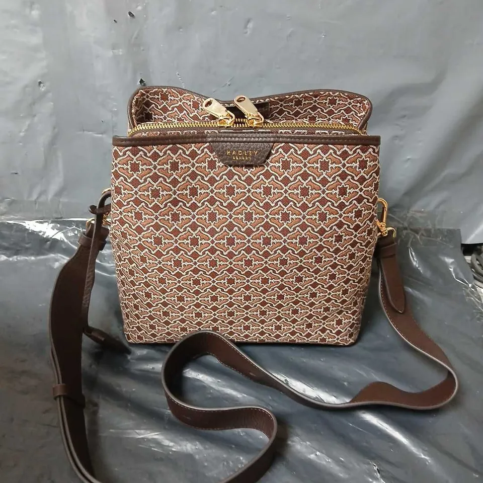 RADLEY LONDON DUKES PLACE HEIRLOOM HANDBAG - BROWN 