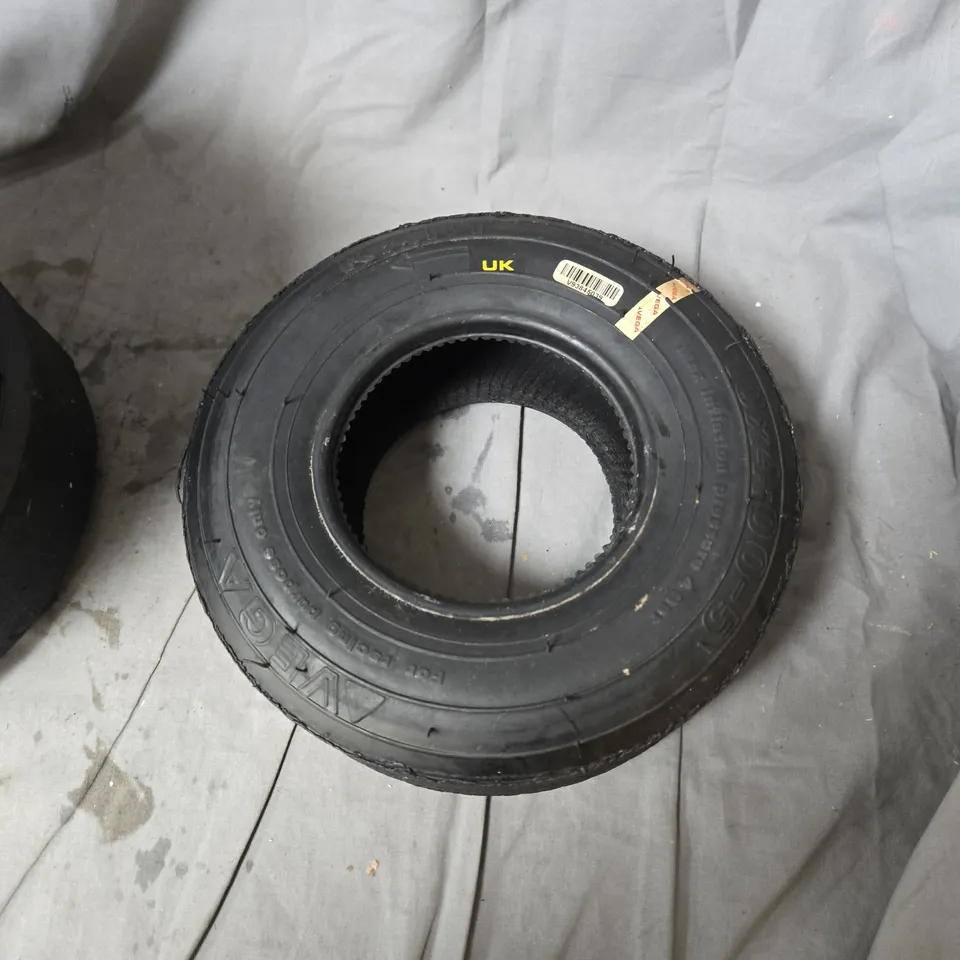 VEGA KART SET OF 4 FRONT KART TYRES - spec 10 X 4.00 - 5