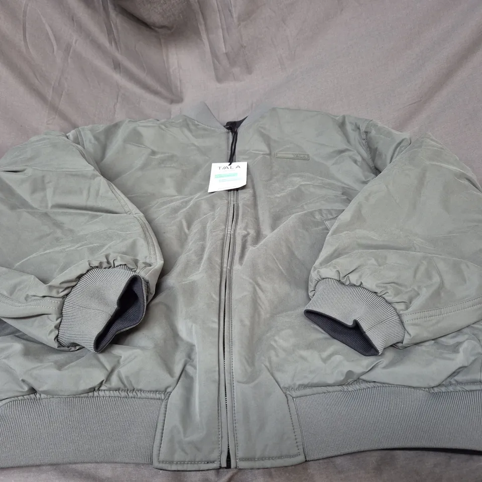 TALA REVERSIBLE BOMBER JACKET - SIZE M 